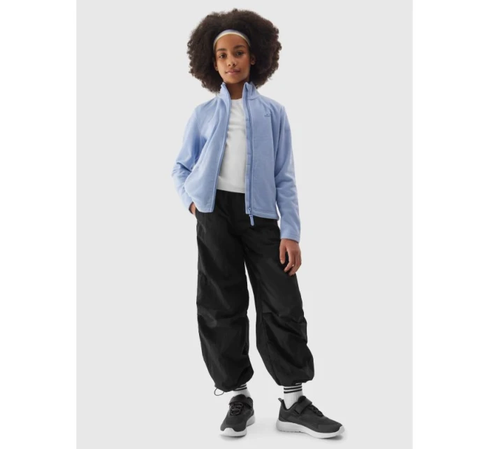 4F Junior dívčí fleece s pravidelným límcem 4FJWSS24TFLEF166-32S 4F Junior dívčí fleece s pravidelným límcem 4FJWSS24TFLEF166-32S
