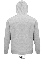 SOL'S Stellar Unisex raglánová mikina s kapucí z bio bavlny 25.3568 grey melange SOL'S Stellar Unisex raglánová mikina s kapucí z bio bavlny 25.3568 grey melange