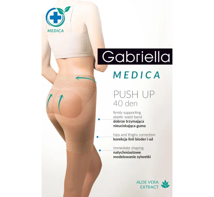 Gabriella Medica Push-up 40 Den Code 128 barva:béžová Gabriella Medica Push-up 40 Den Code 128 barva:béžová