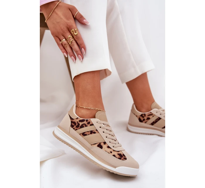 Sportovní obuv dámské sneakers leopardí model 21683547 - Boto Sportovní obuv dámské sneakers leopardí model 21683547 - Boto