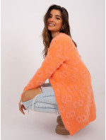 Sweter AT SW 234502.38X pomarańczowy