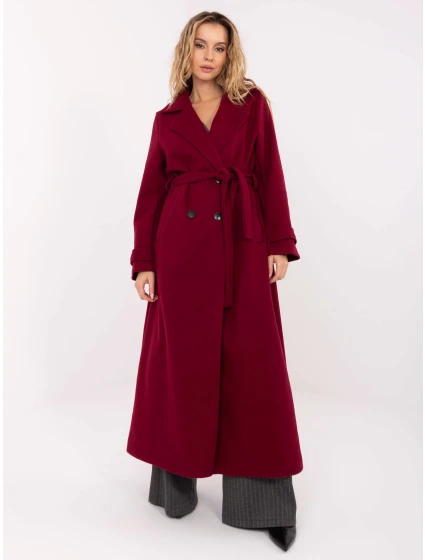 Kabát IT EN 97035.08P bordó Kabát IT EN 97035.08P bordó