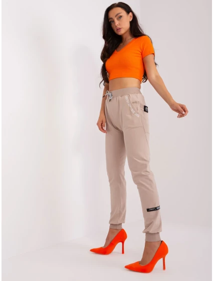 Spodnie dresowe RV DR model 18843718 beżowy - FPrice