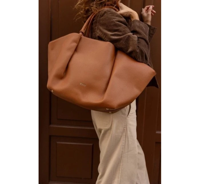 Velká dámská shopper kabelka – camel Big Star Velká dámská shopper kabelka – camel Big Star
