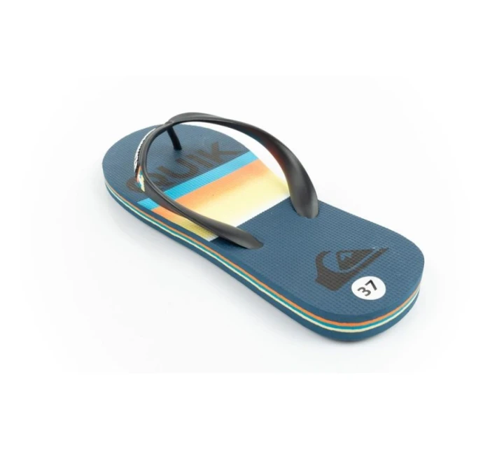 Dětské žabky Quiksilver Molokai módní a pohodlné na pláž