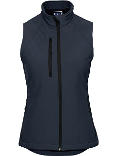 Dámská 3vrstvá softshellová vesta 10. french navy model 22466762 - Russell Athletic