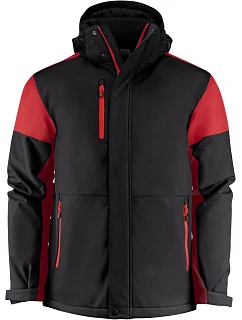 Prime Padded Softshell Men Pánská zimní softshellová bunda model 22453228 black/red - Printer