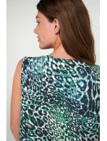 Šaty bez rukávů s potiskem model 19696757 - Vamp Šaty bez rukávů s potiskem model 19696757 - Vamp