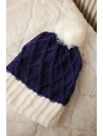 Milano fleecová čepice K203 tmavě model 18749969 - K-Fashion Milano fleecová čepice K203 tmavě model 18749969 - K-Fashion