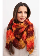 Komin dámský vlněný měkký šátek na fialový model 21865172 - K-Fashion Komin dámský vlněný měkký šátek na fialový model 21865172 - K-Fashion