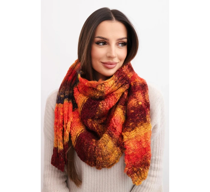 Komin dámský vlněný měkký šátek na fialový model 21865172 - K-Fashion Komin dámský vlněný měkký šátek na fialový model 21865172 - K-Fashion