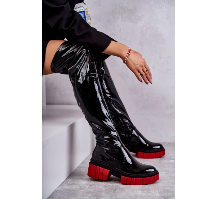 Patentované dámské kozačky Černe Callen Patentované dámské kozačky Černe Callen