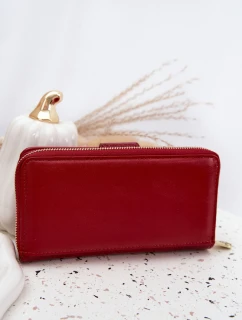 dámský peněženka s a zlatým detailem červená model 21791567 - Boto