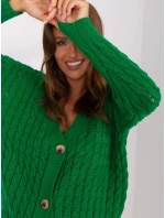 Sweter BA SW  zielony model 18985241 - FPrice