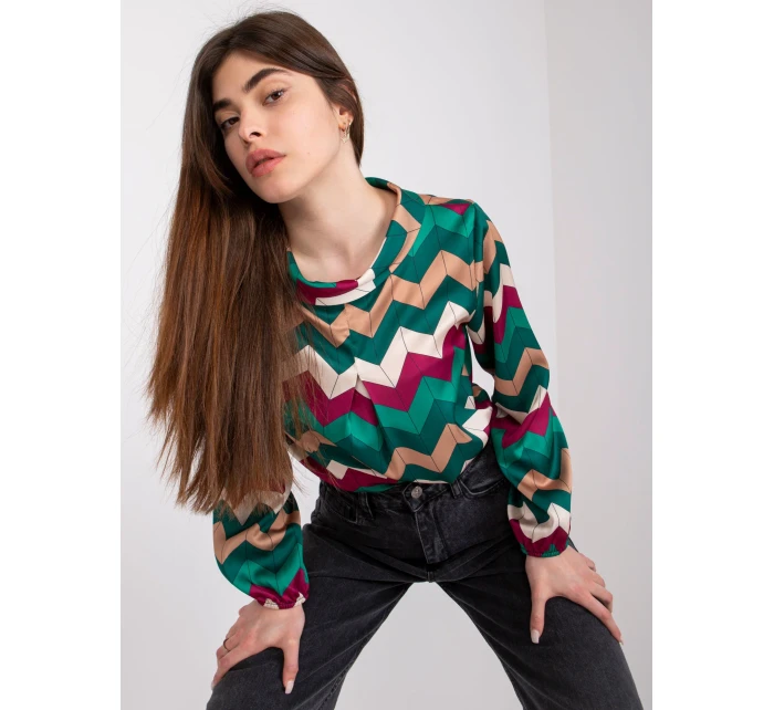 Halenka DHJ BZ 12311.49P tmavě zelená