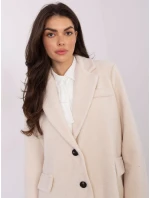 IT EN FL7696.16 světle béžový kabát