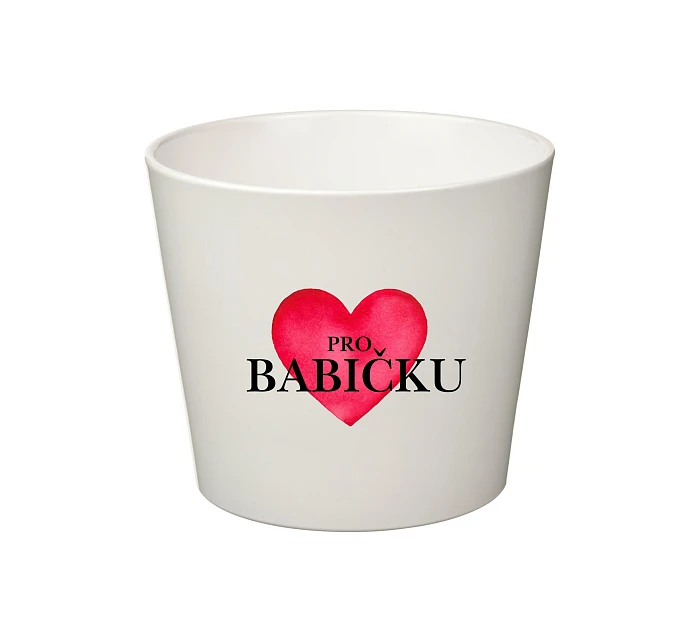 PRO BABIČKU - malý květináč PRO BABIČKU - malý květináč