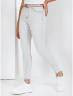 Dámské úzké džíny šedé FashionStreet UY2806