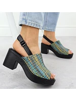 Dámské sandály na pletené tyči M.Daszynski MR23126-7