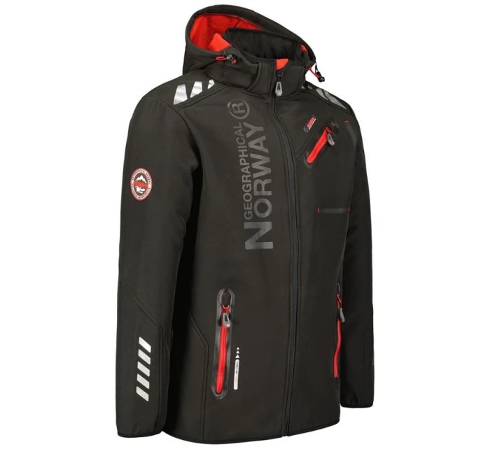 Geographical Norway Softshellová bunda Royaute DB 068 M WY2000H/GN/Black / Red