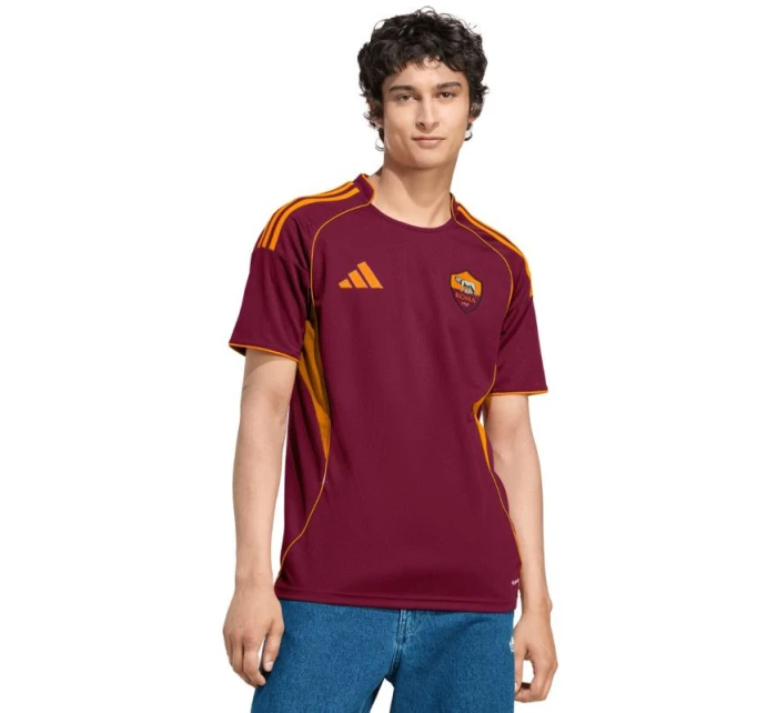 Pánské tričko adidas AS Roma 25/26 Home bordó JP4184 pánské Pánské tričko adidas AS Roma 25/26 Home bordó JP4184 pánské