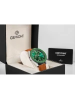 Pánské hodinky Giewont Chronograph Sapphire Brown Green GW8720-A3