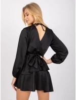 Šaty DHJ SK 15178.45P černé Šaty DHJ SK 15178.45P černé