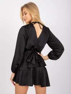 Šaty DHJ SK 15178.45P černé