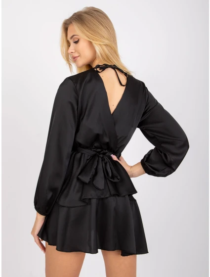 Šaty DHJ SK 15178.45P černé