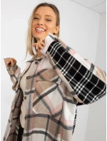 Košile KS černá a béžová model 17814484 - FPrice