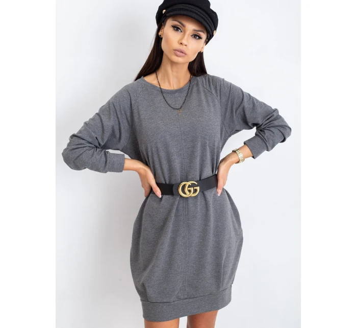 Šaty RV TU 5184.93P tmavě šedá