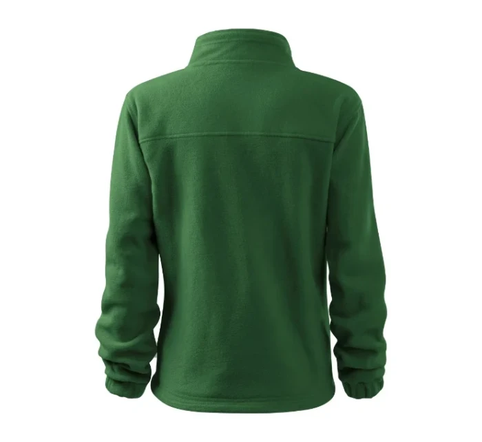 Jacket fleece dámský lahvově zelená 06 (brand label)