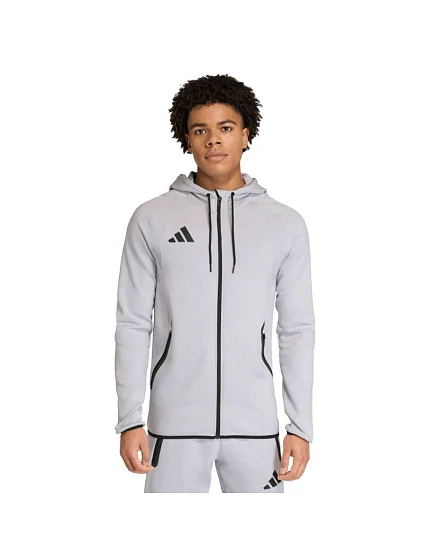 Pánská mikina adidas Tiro 26 Travel Sweat Hoodie šedá KF6077 pánské
