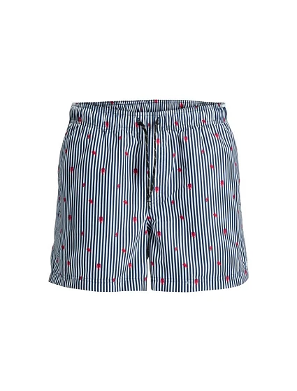 Jack&Jones pánské plavky JWHARUBA SWIM PRINTS SHORTS 12206537 NAVY BLAZER STRIPES Jack&Jones pánské plavky JWHARUBA SWIM PRINTS SHORTS 12206537 NAVY BLAZER STRIPES