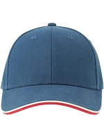 Atlantis Headwear Pilot Piping Sandwich-S 6 panelová těžká sandwich křiltovka 33.0274 royal Atlantis Headwear Pilot Piping Sandwich-S 6 panelová těžká sandwich křiltovka 33.0274 royal
