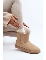 Dámské sněhule Cross Jeans MM2R4023C Beige Dámské sněhule Cross Jeans MM2R4023C Beige