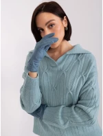 Rukavice AT RK 239507.94P šedomodrá