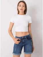 Šortky D85019T62125ZM246 modré Šortky D85019T62125ZM246 modré