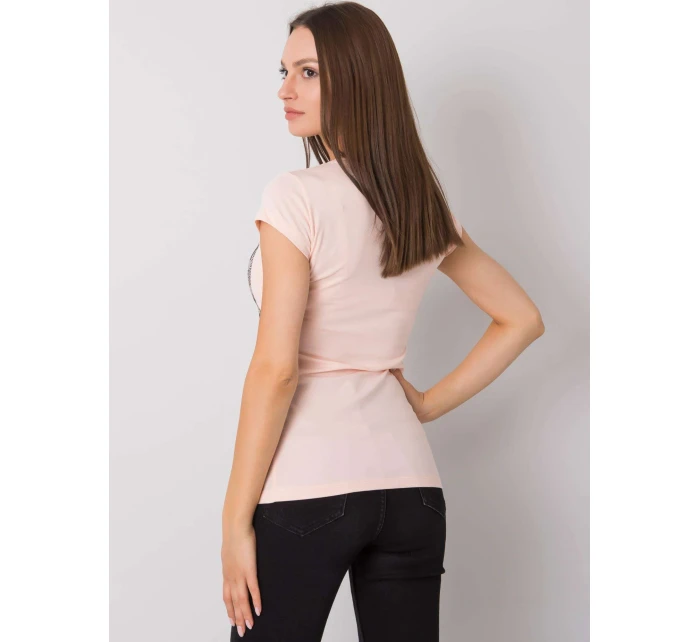 T košile EM TS ES 21 532.18 světle růžová