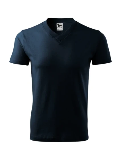 V-neck tričko unisex námořní modrá V-neck tričko unisex námořní modrá