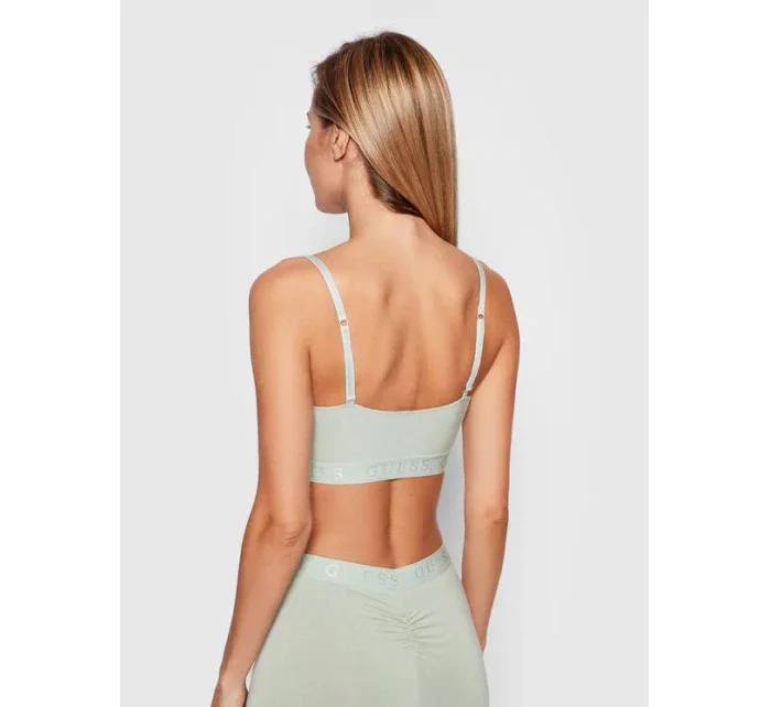 Dámská sportovní podprsenka Světle zelená model 15913495 - Guess Dámská sportovní podprsenka Světle zelená model 15913495 - Guess