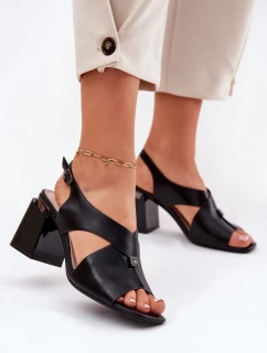 Sandály na podpatku  model 212828 Step in style