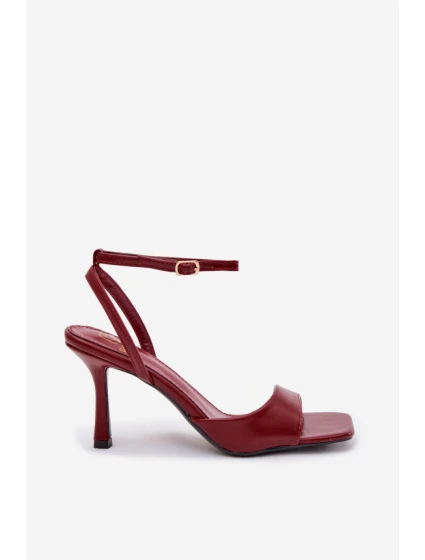 Sandály na podpatku model 222263 Step in style Sandály na podpatku model 222263 Step in style