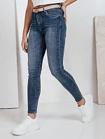 Dámské úzké džíny modré FashionStreet UY2816