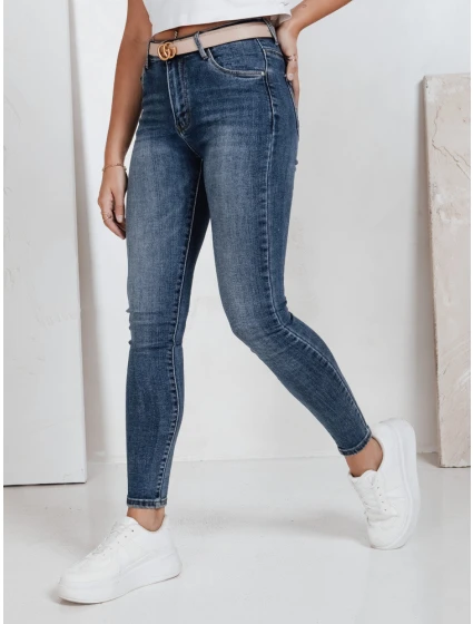 Dámské úzké džíny modré FashionStreet UY2816 Dámské úzké džíny modré FashionStreet UY2816