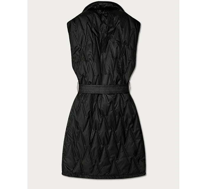 kamizelka z paskiem Goodlookin czarna model 22037904 - S'WEST