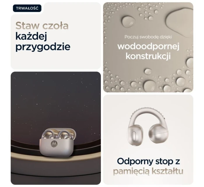 Motorola Moto Buds Loop - Francouzský dub