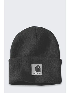 Dámská zimní čepice Carhartt Satin Lined Cuffed Beanie – černá