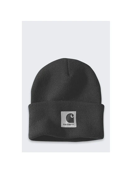 Dámská zimní čepice Carhartt Satin Lined Cuffed Beanie – černá Dámská zimní čepice Carhartt Satin Lined Cuffed Beanie – černá