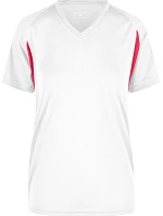 JN 316 Dámské běžecké tričko model 22485875 white/red - Daiber JN 316 Dámské běžecké tričko model 22485875 white/red - Daiber
